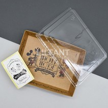 홈앤키즈 미키마우스 피크닉 도시락 일회용 간편용기 650ML (3P)
