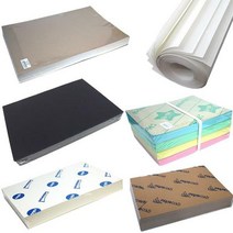 흰도화지 모음 흑도화지 켄트지 색도화지 마분지 전지, 2. 미색 켄트지 200g 8절 125매