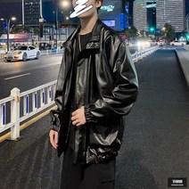 가바바 남성 빅사이즈 레더자켓 맨질맨질하면서 광이나는 가죽자켓 G55951