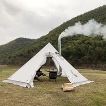 초경량 티피텐트 돔형 피라미드 텐트 3-4 인용 캠핑천막, 이너텐트 A형