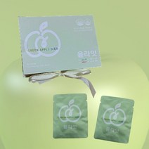 올라잇그린다이어트 30+30포 풋사과추출물 애플페논 체지방 뱃살 감소
