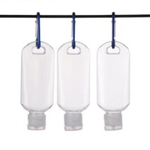 손소독제 열쇠고리 공병 용기 50ml 소스용기 광구병