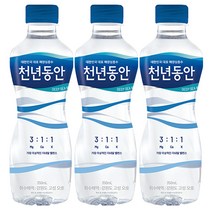 천년동안 해양 심층수 생수 물 350ml, 40개