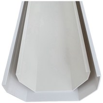 지붕물받이 처마물받이 판넬 홈통 빗물길 배수 PVC, 160 다이렉트 커넥터