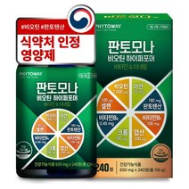 판토모나 비오틴 등 복합성분 판토텐산 650mg 240정, 1개