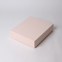 [박스마루] 고급 무지 싸바리 박스 3호 라이트핑크 10개 선물 상자 제작, 라이트핑크 235x205x55