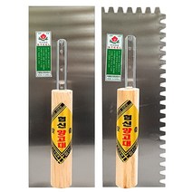 협신 양고대 일자 (사각 톱니 타일 고적 매지 흙손 시멘트 미장 압착고대 벽돌 흑손)