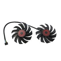 2 개몫 5Pin FD7010H12S GTX 1060 960 SI OC ASUS GTX106003G GTX960 게임 그래픽 카드 냉각 팬 T128010SH