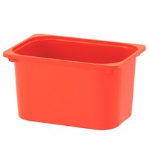 이케아 TROFAST 트로파스트 수납상자 오렌지 42x30x23cm 104.662.82, Storagebox
