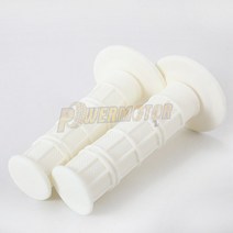 오토바이 핸들 범용 7/8 "22mm 모토크로스 부품 그립 더트 구덩이 자전거 액세서리 엔듀로 튜닝, 06 White