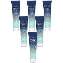 Pacifica (퍼시피카) Pacifica 코코넛 크림 바디 로션 코코넛 & 바닐라 147ml(5fl oz), 6개