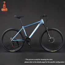 MTB자전거 산악 엠티비 RALEIGH-24 인치 26 27.5 산악 자전거 알루미늄 합금 프레임 MTB 오프로드 디스크, 04 4_02 26 inch_01 21