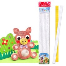 2000 띠골판지 롱 골지감기 공예용 DIY 16은색