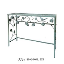 철제 다육이 진열대 화분 받침대 거치대 베란다 카페, MJ014 새 - 대형 올드 그린