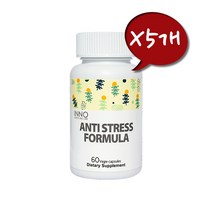 이노 헬스앤케어 안티 스트레스 포뮬러 60베지캡슐_X5