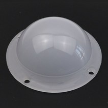 [무료배송]90MM COB LED 조명 커버 마이닝 램프 렌즈 유백색 눈부심 방지 난시 전등갓 오목한 볼록 렌즈, 02 white