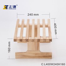 베이커리 과자 빵 쿠키 원목 선반 진열장 매대 진열대 프레임 철제, 선택개, D