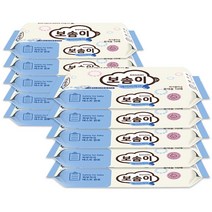 보솜이 베이비케어 푸에디션 아기물티슈 휴대용 10매 10팩