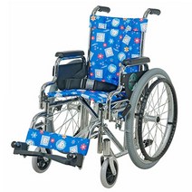 디에스아이 유아 아동용 수동 스틸 휠체어 DA-103A, 1개