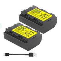 NP-FZ100 배터리 C타입 충전 입력 소니 BC-QZ1 a9 a7R III IIIA6600 ZV-E1, 02 2 Battery