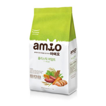 아미오 유기농사료 어덜트 애견사료, 오리, 1.2kg