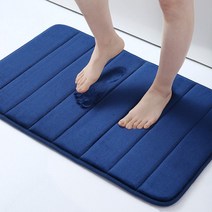퀼팅 스트레이트 매트 화장실 입구 카펫 세탁기 욕실 매트, 곤색, 41x61