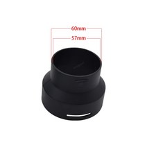 무시동히터 이동식 자동차 트럭 주차 히터 배기 파이프 1-8kw 90 75 60 mm 덕트 벨로우즈 T Y 엘보 커넥터, 11 75-60 B, 11 75-60 B