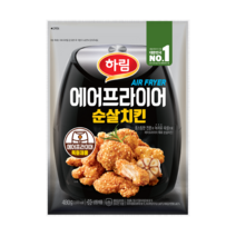 하림 에어프라이어치킨 순살 480g 4봉 총1.92kg