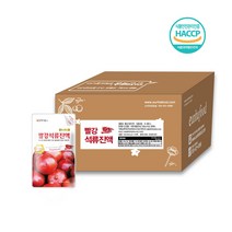 은하식품 빨간 석류즙 (30 50 100팩), 100팩, 100ml