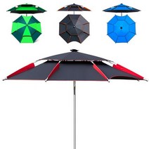 여름 카페 루프탑 테라스 햇빛차단 파라솔 행사 봄 무더위쉼터 전원주택, 그린2.2m