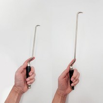 국산 갈구리 갈고리 베어링 결속선 핸들 철근 결속 하카 300mm 350mm, 소 300mm