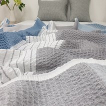 이불아저씨 시어서커 여름이불 홑이불 얇은이불, 스트라이프st_블루