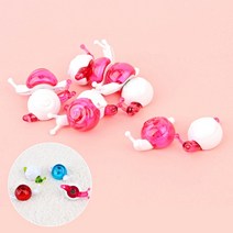 큐티 메모자석 명함 사진 페이퍼홀더 10P, 색상, 빨강