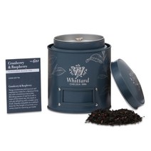 위타드 크랜베리 & 라즈베리 블랙티 홍차 잎차 Tin케이스 100g Whittard Cranberry & Raspberry Loose Tea