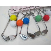 pvc 당구 공 키 체인 가방 펜던트 미니 당구 키 체인 남자 자동차 열쇠 고리 스포츠 기념품 파티 호의 학교 생일 선물, 골프 클럽