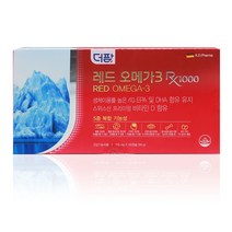 더팜 레드 오메가3 RX1000 (120캡슐) rTG EPA DHA