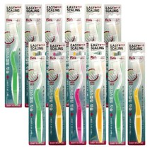 이지스켈링 칫솔 12개 셀프 치석 프라그 엠보싱 FDA승인 혀크리너, 1개입