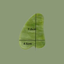 Jade Roller Massager for Face Roller Gua Sha Jade Stone Face Massager 얇은 페이스 리프트 주름 방지, 01 A 1Pcs