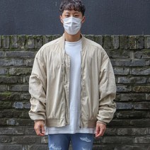 이지이지 [EY874] 유럽 스트릿패션 커플룩코디 오버핏 스웨이드 항공점퍼