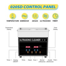 초음파 청소기 목욕 3.2l 30w-120w 전원 조절 가능한 탈기 반파 히터 타이머 초음파 가전 제품, 020sd, 우리를