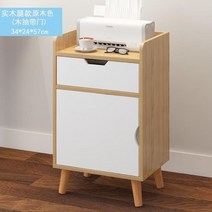 특이한 USM 스타일 협탁 사이드 테이블 꾸미기 거실 장 가구 3평방 침대 미니 공간활용, 블루+화이트(천)