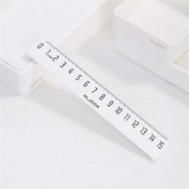 아트박스/누사인 누사인 모던 ABS 눈금자 15CM NS096, 단품