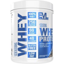 Evlution Nutrition 웨이 프로틴 더블 리치 초콜릿 맛, 1개, 454g