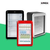 씽씽코리아 XLS-106 쇼케이스냉장고 음료수냉장고 미니쇼케이스냉장고 술장고, XLS-106 올블랙