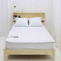 클레식 전기 장판 온수 온열 매트 커버 수퍼싱글 SS 13컬러 일월 스팀보이 커버, 화이트