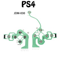 Sony playstation 4 ps4pro jdm 050 040 030 001 컨트롤러 교체용 전도성 필름 pcb 회로 키패드 플렉스 케이블, b, 한개옵션1, 02 B