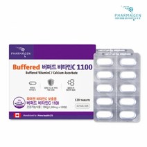 파마젠[USA] 버퍼드 비타민C 1100mg (4개월분), 120캡슐X4개, 4개