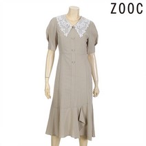 ZOOC NC13 레이스카라 원피스 V212MSE935