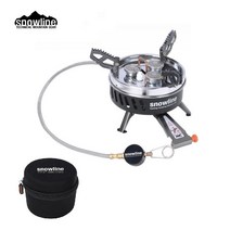 스노우라인 로켓붐 스토브, 3개, 블랙