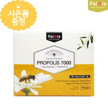 뉴질랜드 프로폴리스 120캡슐 고농축 유칼립투스 효능 건강식품 비타민